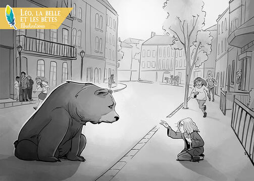 Léo, la belle et les bêtes, illustration 4