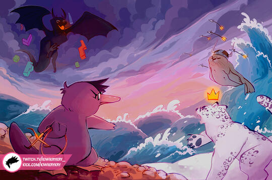 Pentagame Kiwikrykry